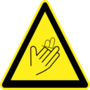 Pictograms hazard signs icon