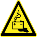 Pictograms hazard signs icon