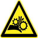 Pictograms hazard signs icon