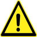 Pictograms hazard signs icon