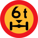 Pictograms road signs wheelbase sign icon