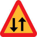 Pictograms road signs arrowup arrowdown directional sign icon