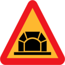Pictograms road signs tunnel roadsign icon