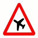 Pictographs airplane icon