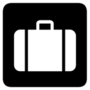 Pictographs baggage check in inv icon