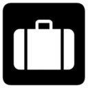 Pictographs baggage check in inv icon