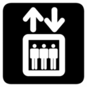 Pictographs elevator inv icon