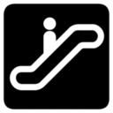 Pictographs escalator inv icon