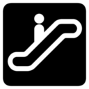 Pictographs escalator inv icon