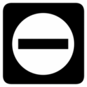 Pictographs no entry inv icon