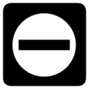 Pictographs no entry inv icon