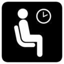 Pictographs waiting room inv icon