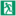 Pictogram din exit icon 16x16