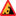 Pictograms road signs falling rocks from rhs roadsign icon 16x16