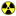 Pictographs radioactive sign icon 16x16