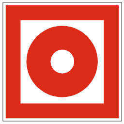 Pictogram din fire indicator icon 256x256
