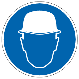 Pictogram din head protection icon 256x256