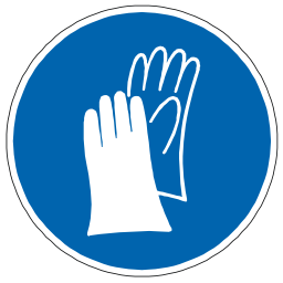 Pictogram din hand protection icon 256x256