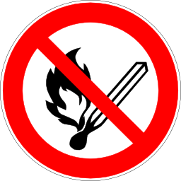 Pictogram din open flame icon 256x256