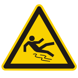 Pictogram din slippery floor icon 256x256