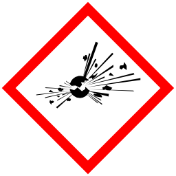 Pictogram ghs explosive icon 256x256