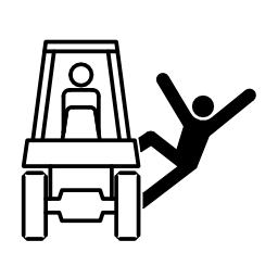 Pictograms aem falling from machine icon 256x256