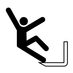 Pictograms aem falling from forks icon 256x256