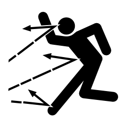 Pictograms aem multiple flying objects body icon 256x256