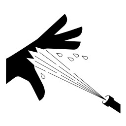 Pictograms aem pressurized fluid erosion of flesh icon 256x256