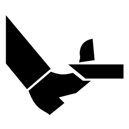 Pictograms aem cutting severing of toes or foot blade icon 256x256