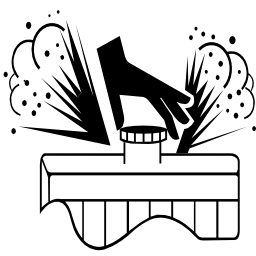 Pictograms aem hot fluid under pressure icon 256x256