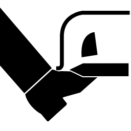 Pictograms aem severing of toes or foot blade or cutter icon 256x256