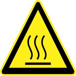 Pictograms hazard signs icon 256x256