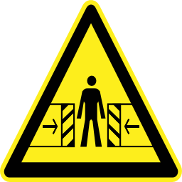 Pictograms hazard signs icon 256x256