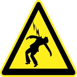 Pictograms hazard signs icon 256x256