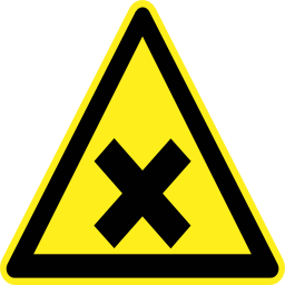 Pictograms hazard signs icon 256x256