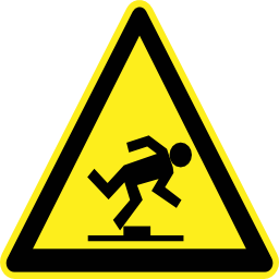 Pictograms hazard signs icon 256x256