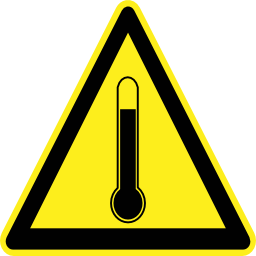 Pictograms hazard signs icon 256x256