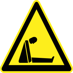 Pictograms hazard signs icon 256x256
