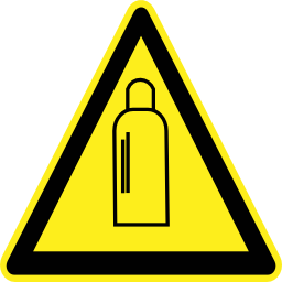 Pictograms hazard signs icon 256x256