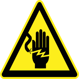 Pictograms hazard signs icon 256x256