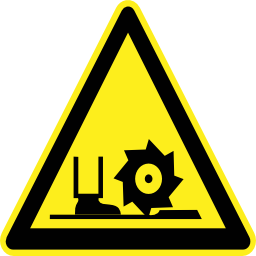 Pictograms hazard signs icon 256x256