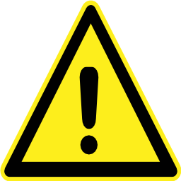 Pictograms hazard signs icon 256x256
