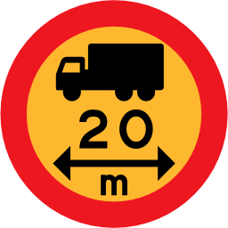 Pictograms road signs truck sign icon 256x256