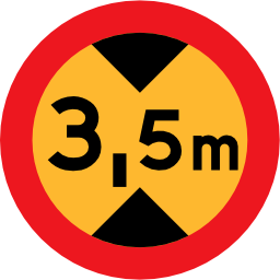 Pictograms road signs sign icon 256x256