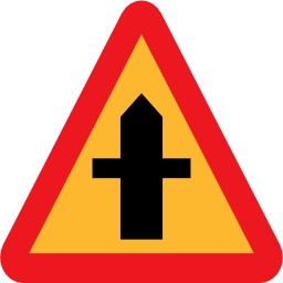 Pictograms road signs roadlayout sign icon 256x256