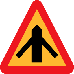 Pictograms road signs roadlayout sign icon 256x256