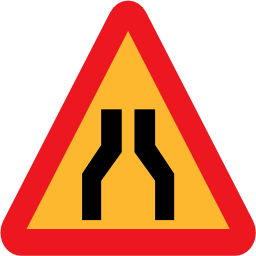 Pictograms road signs roadlayout sign icon 256x256