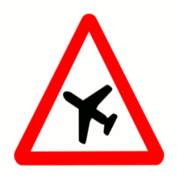 Pictographs airplane icon 256x256