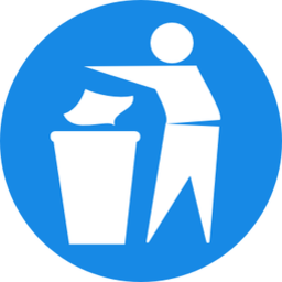 Pictographs keep tidy inside icon 256x256